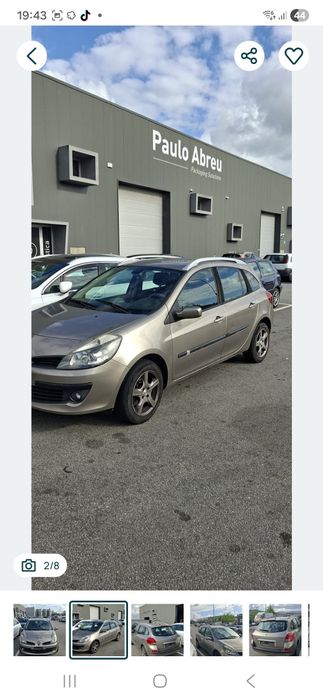 Renault clio iii para pecas
Ref:wh4j.07
