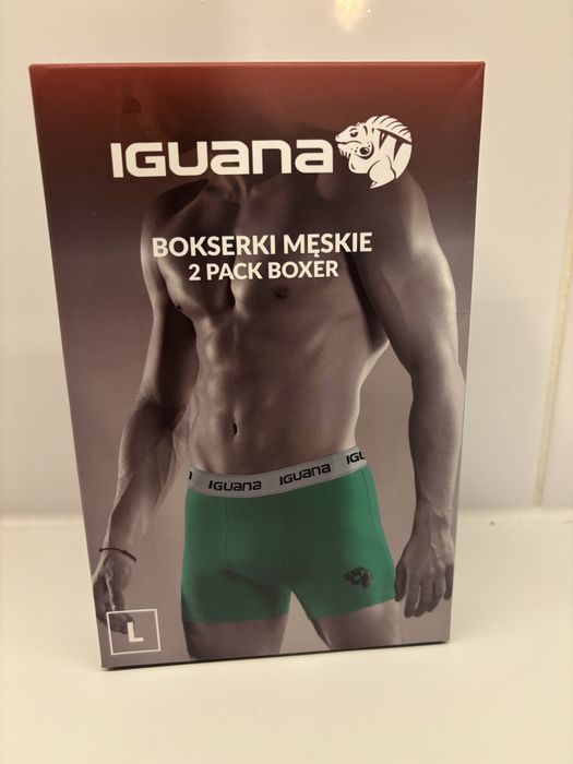 Bokserki spodenki new 2 sztuki profi Iguana