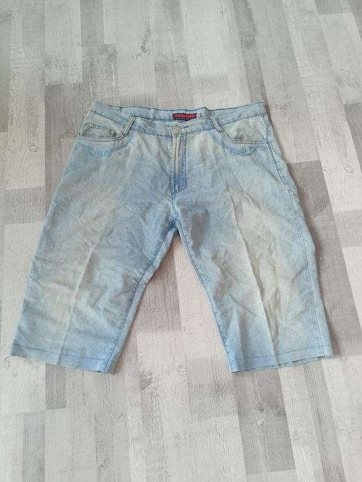 Bermudy spodenki damskie jeansowe 46 XXL