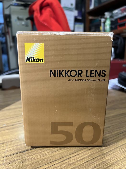 Lente Nikon 50mm , 1.4G , AFS