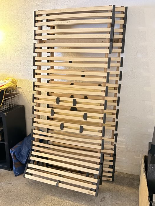 2 Estrados de cama em ripas – 89x197 cm – para colchão 90x200
