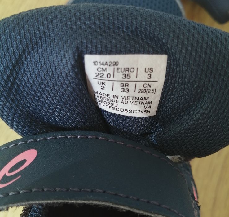 Sapatilhas Asics de criança N°35