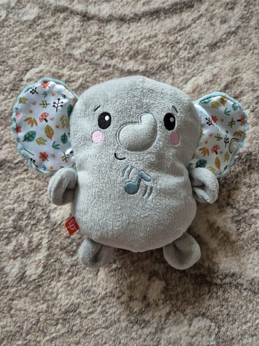 Fisher price słonik uspokajacz z wibracją