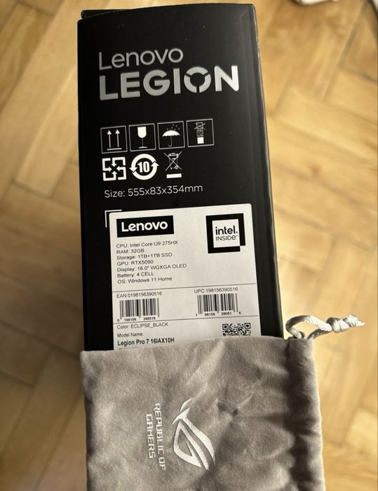 Nowy Lenovo Legion Pro 7 16IAX10H RTX 5090 OLED 32GB 2TB