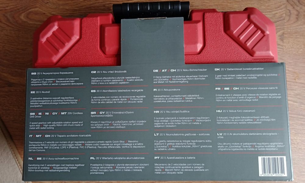 Wiertarko wkrętarka Parkside Performance PABSP 20 Li C4