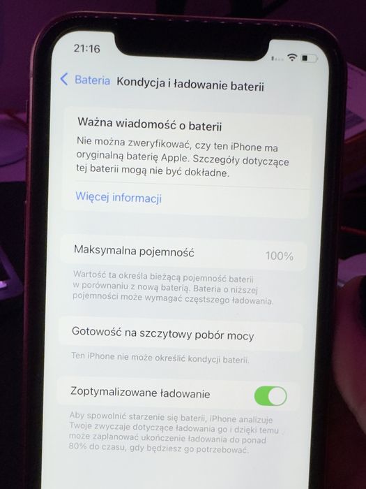 iPhone 11 128GB 100% Kondycji