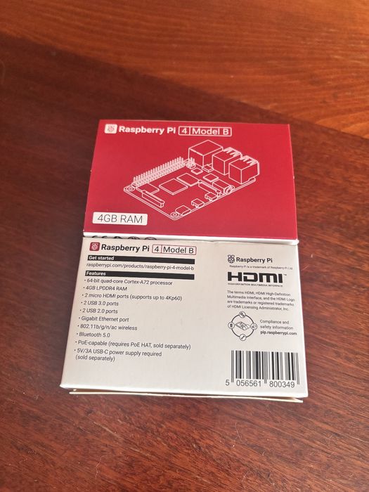 Raspberry pi 4 model b (4gb)
