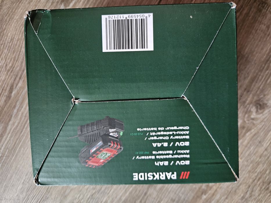 Bateria z ładowarką parkside  20v nowa na gwarancji
