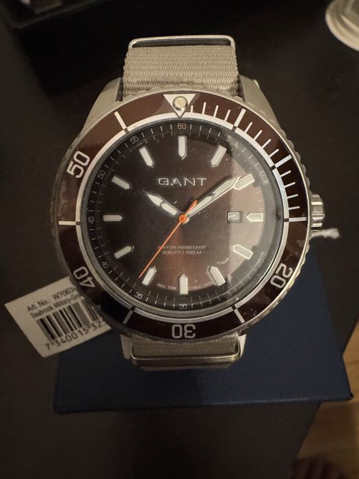 Relogio GANT - Novo com etiqueta e certigicado de originalidade
