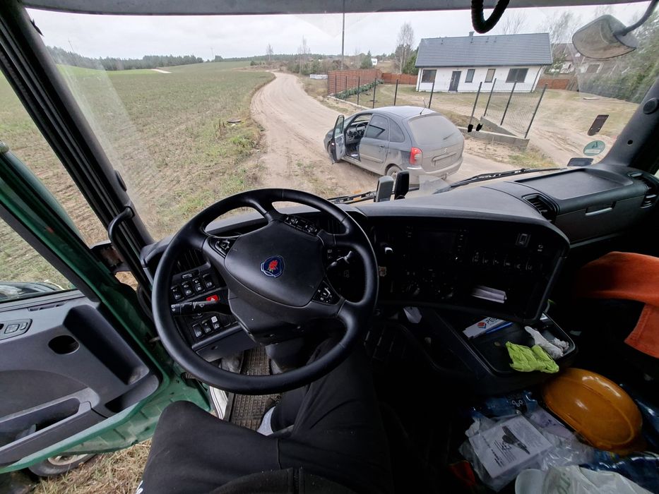 Scania R490 PUSHER , niski przebieg DMC 70 ton 2016 rok, 3 osie, autom