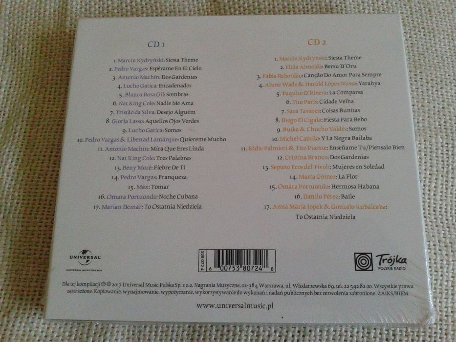 Siesta XIII Marcin Kydryński prezentuje   2CD