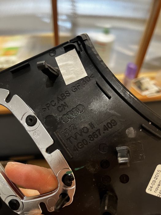 Dekory, drewno, cały zestaw Audi A6 C7