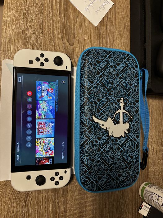 Nintendo Switch OLED zmodowany 512gb