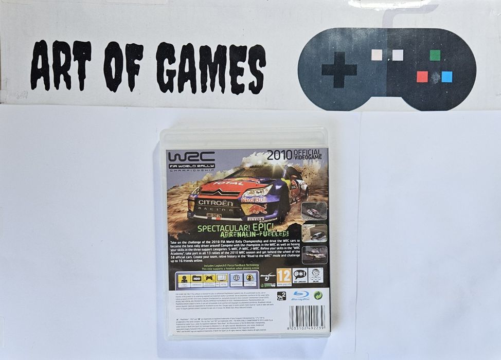 WRC Ps3 Playstation 3 Rajdy Wyścigi Wyścigowa