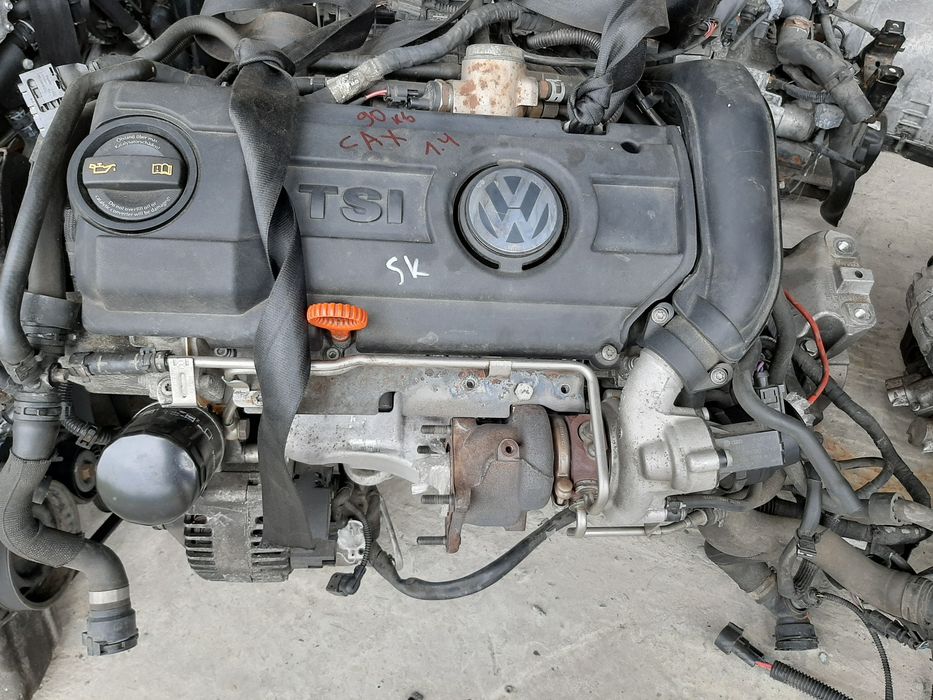 Мотор двигун 1.4 tsi 90 кв cax бензин  Skoda a5 vw B6