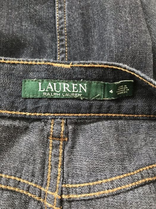 Lauren Ralph Lauren spódnica jeansowa S/M