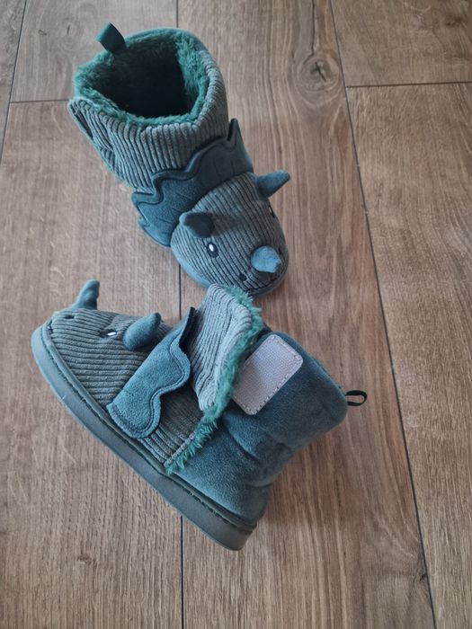 Oryginalne kapcie dziecięce dinozaury 26/27