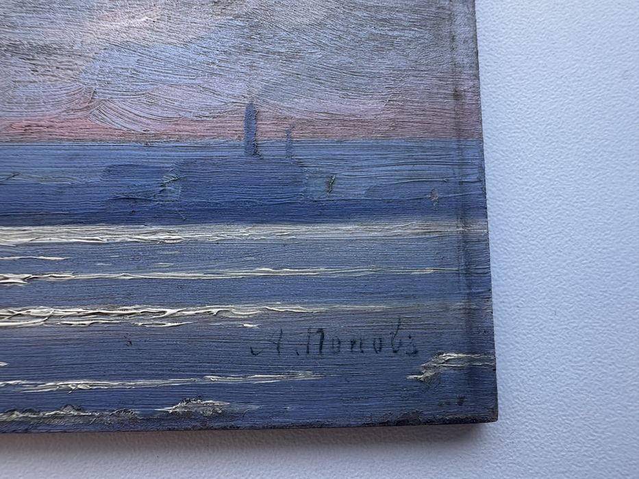 А. Попов морской пейзаж