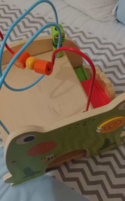 Caixa Madeira montessori NOVO brinquedo