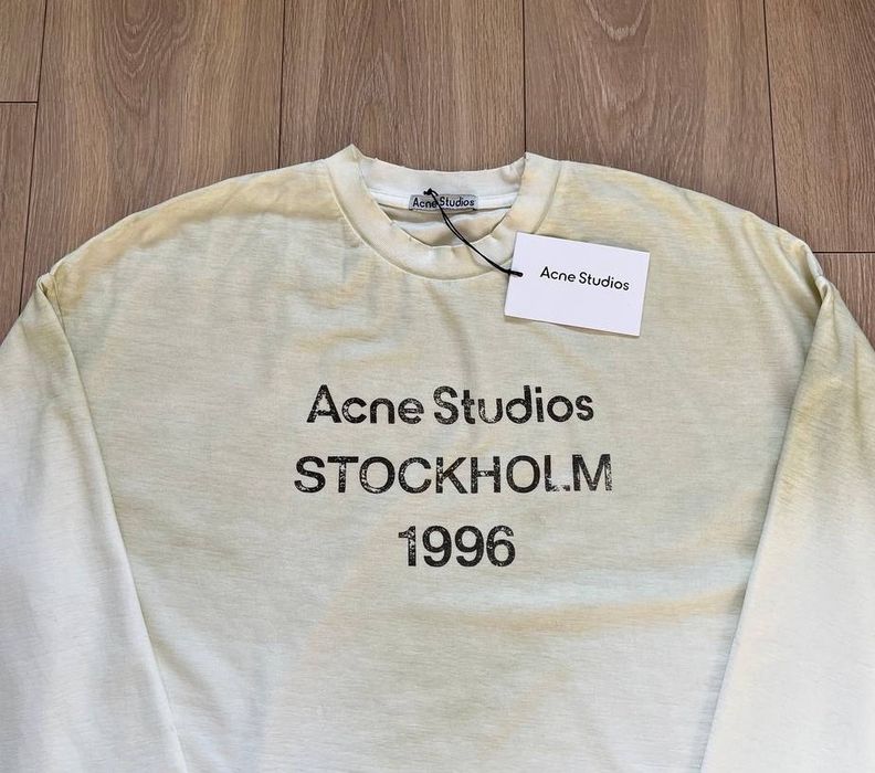 Acne Studios Long Sleeve Biały