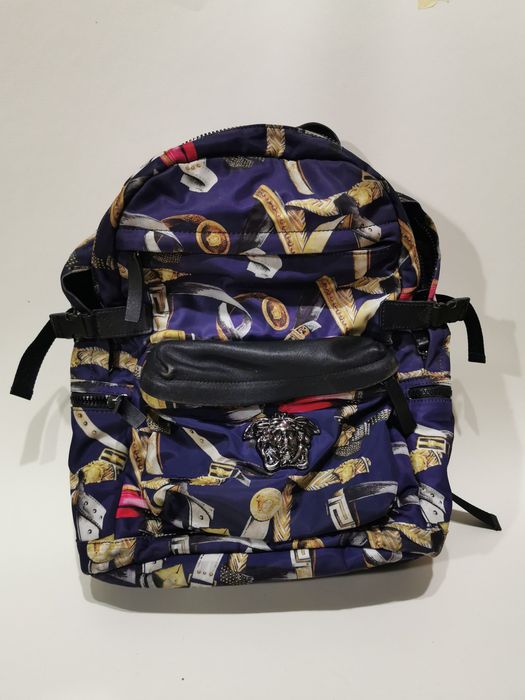 Рюкзак Versace синій