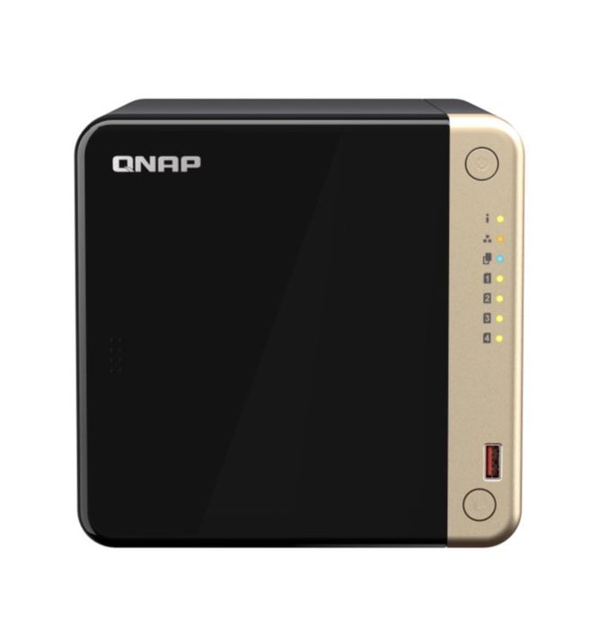 QNAP TS-464-8G | 2.5GbE, 4-Bay, Intel CPU, 8GB RAM, M.2 Slots
