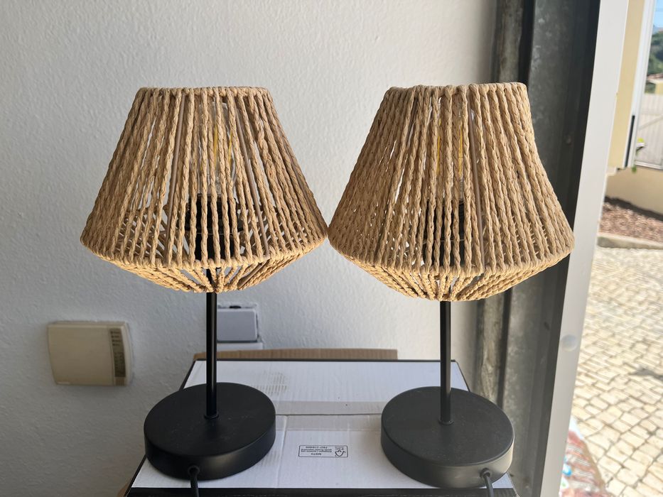 Candeeiros de mesa de cabeceira