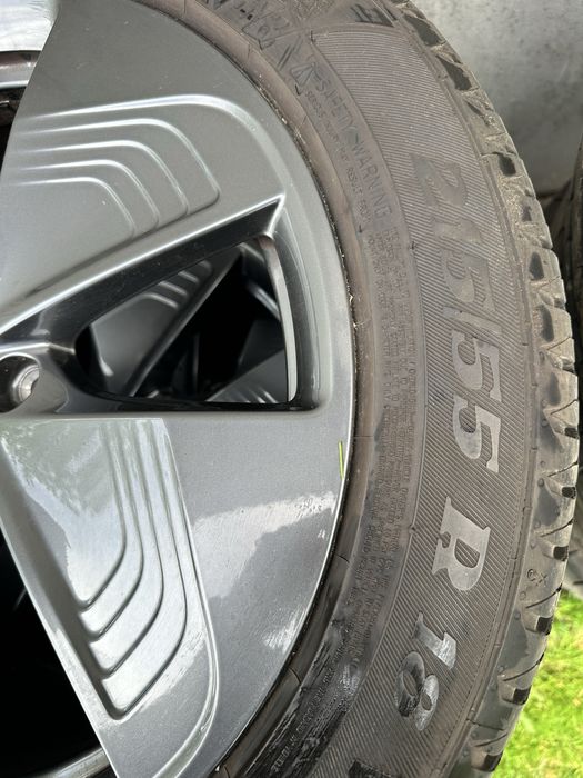 Alufelgi 18" CUPRA BORN 5x112 + Opony 215/55R18 STAN IDEALNY 2022r