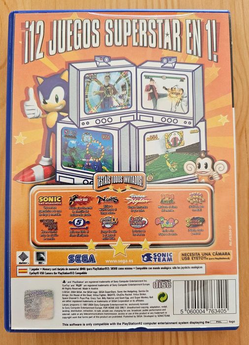 Sega Superstars para PS2