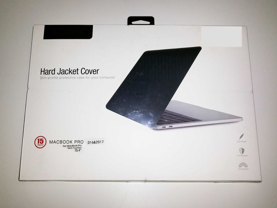 MacBook Pro 15'' - Capa Hard-Shell Comma - Cor Preto