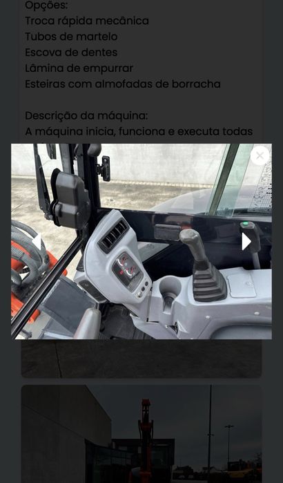 Mini giratoria kubota