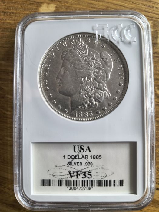USA 1 Dolar  1884 0 oryginał Srebro oraz inne , negocjacja