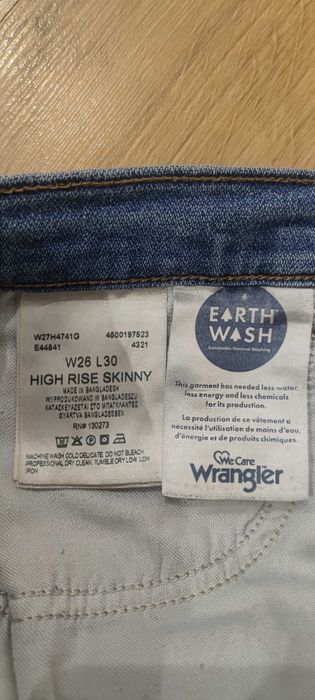 Spodnie Wrangler rozmiar 26