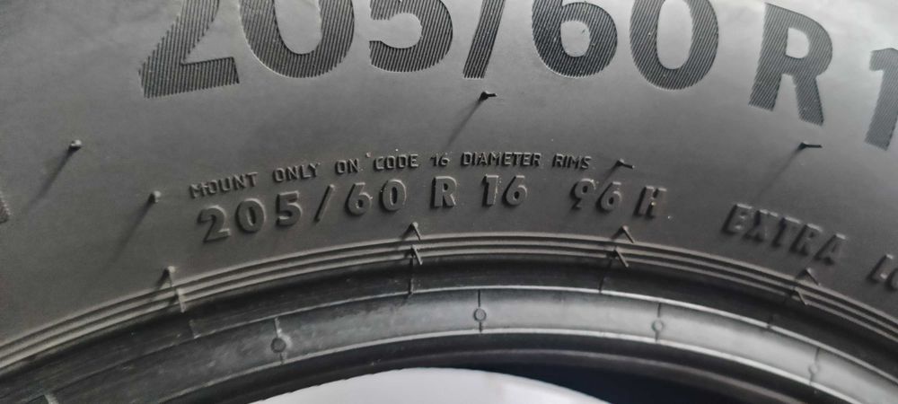 2 sztuki opony lato 205/60R16 96H XL Continental Premium Contact 6 31B1