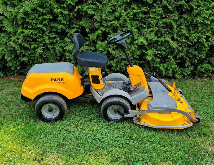 Traktorek kosiarka STIGA PARK compact 15.5km mulczer NOWY Agregat tnacy piekny zadbany stan BEZ wkładu