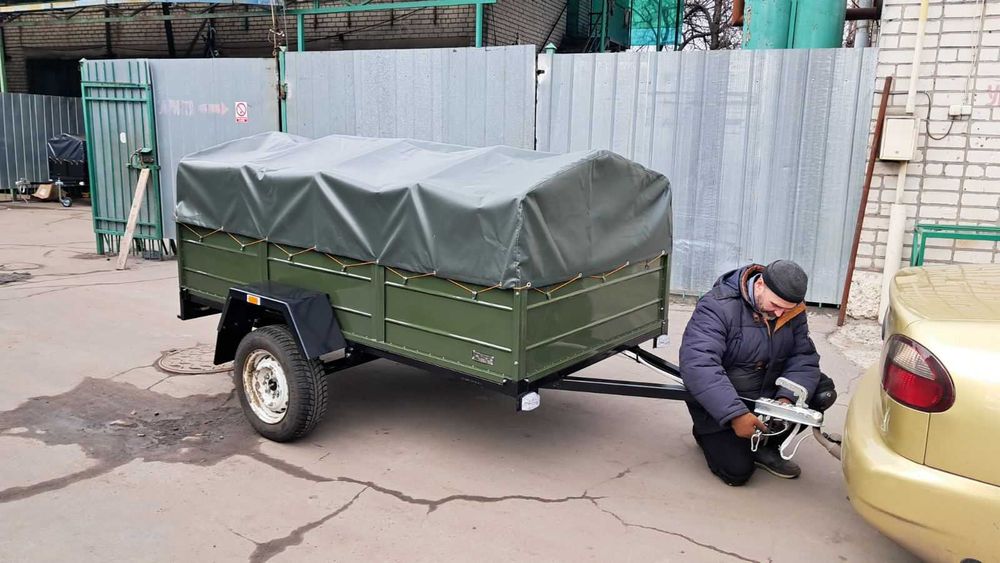АВТО ПРИЦЕП ПРИЧІП с заводу  2200/1300/450 Гарантія Документи Доставка