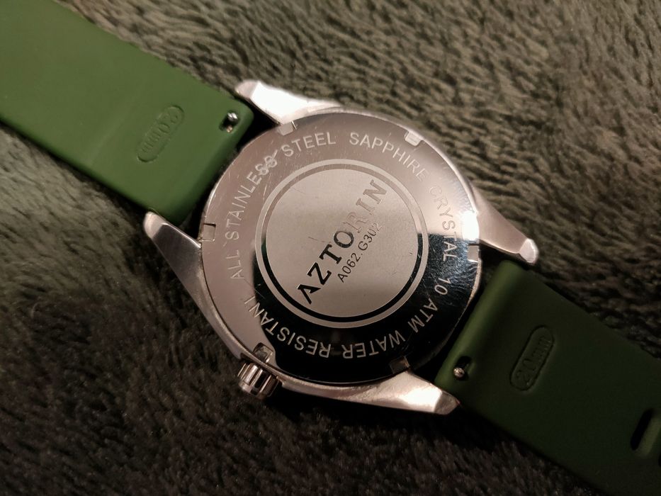 33.Salt様　オーダー Zegarek męski Aztorin szkło szafirowe pudelko Warszawa Białołęka