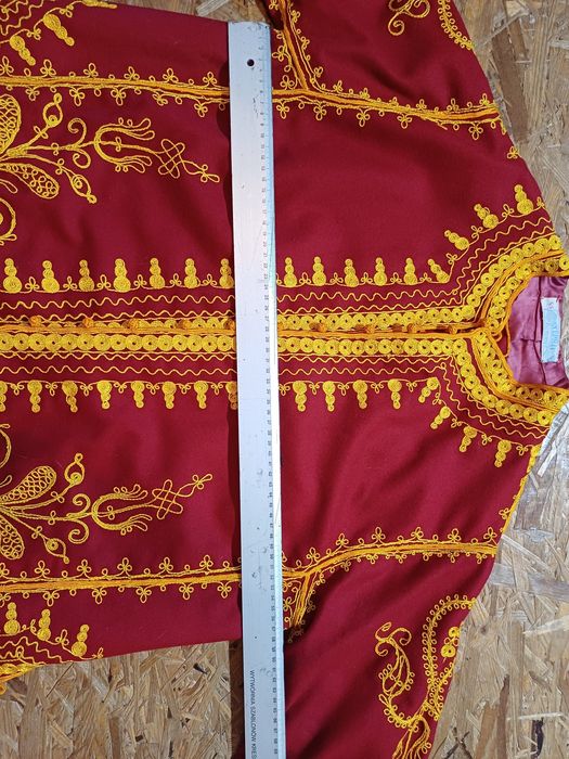 Cosplay, kurtka wełniana z aplikacją