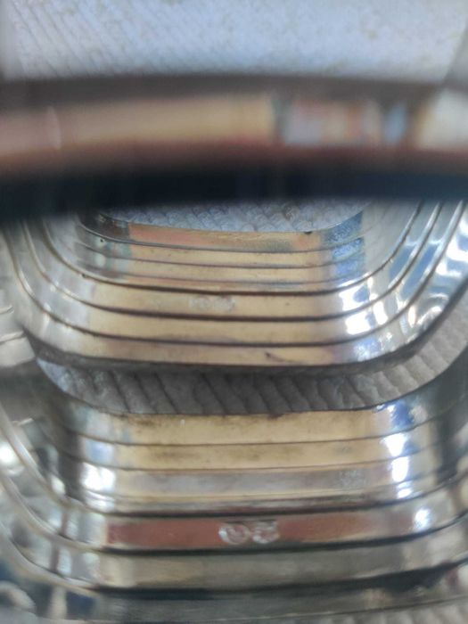 Argolas de guardanapo em liga de prata