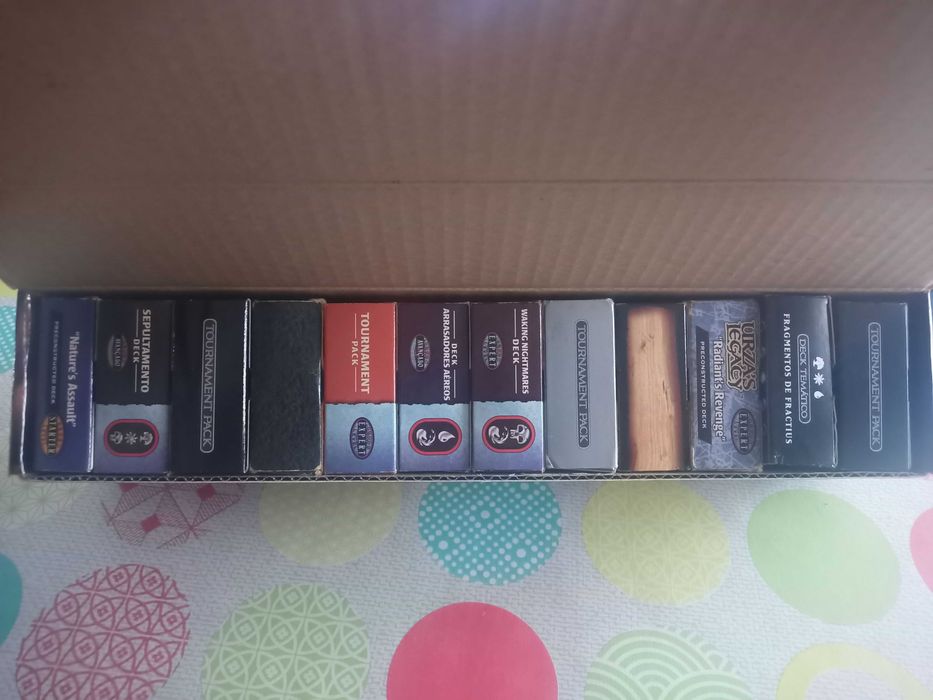 Caixas vazias MAgic the gathering