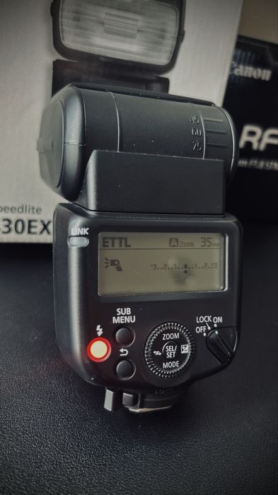 Спалах Canon Speedlite 430EX III-RT + синхронізатор Yongnuo YN-E3-RT II