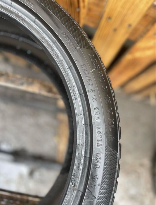 Шини, резина 225/40 r18  Continental зима
