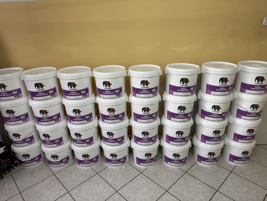 Caparol TYNK SILIKONOWY Capatect Fassadenputz K15 BIAŁY 25kg