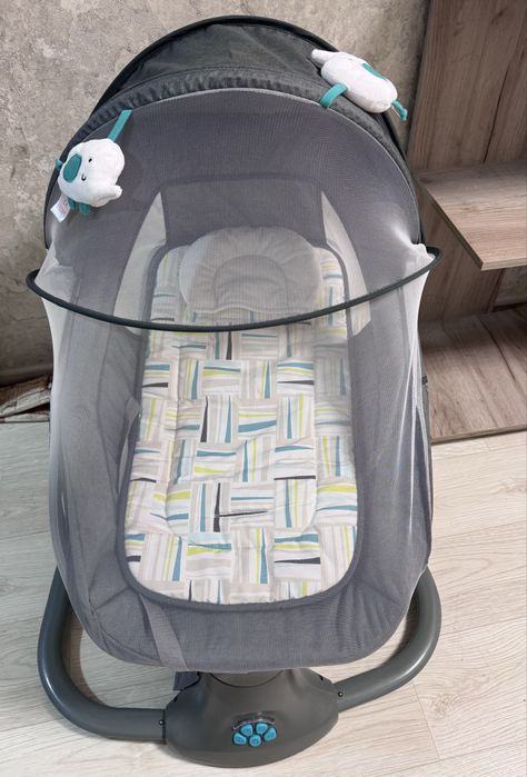 Электронная детская люлька-качалка