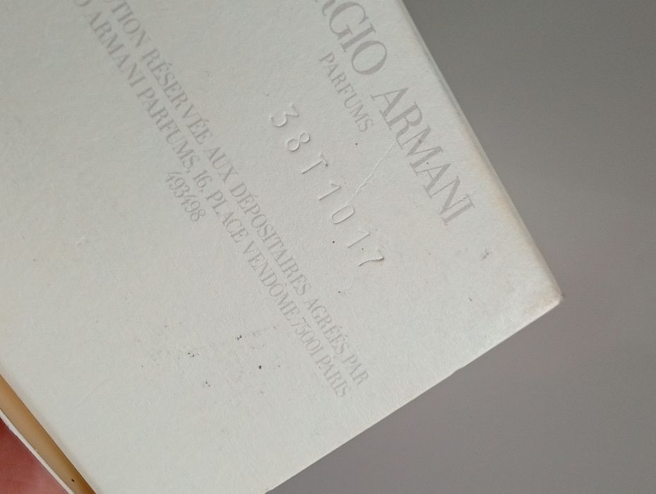 Оригинал Armani Givench парфюмированная вода