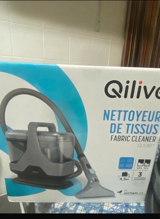 máquina de limpeza de têxteis Qilive