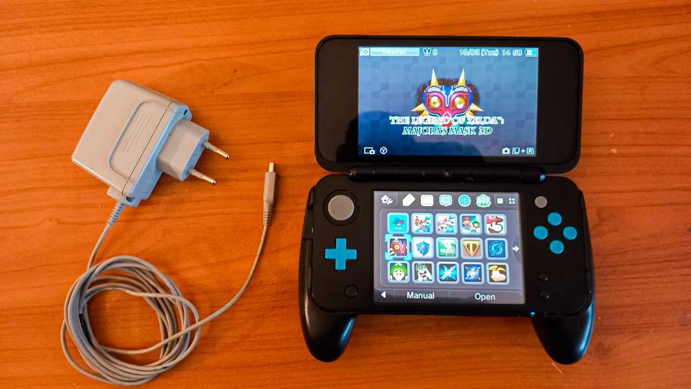 Nintendo 2DS XL Modificada + 76 Jogos (3DS / DS / SNES) + SD 64GB