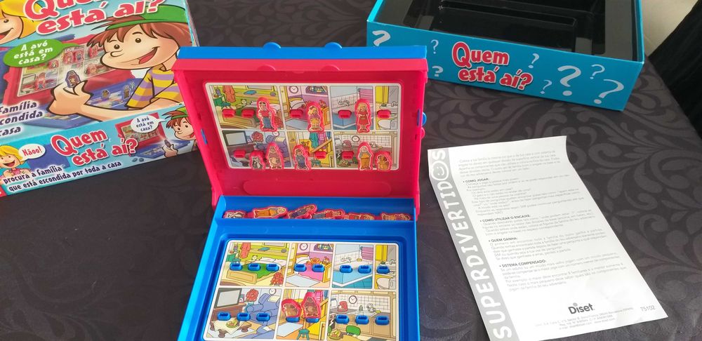 Jogo de Tabuleiro Quem está aí?