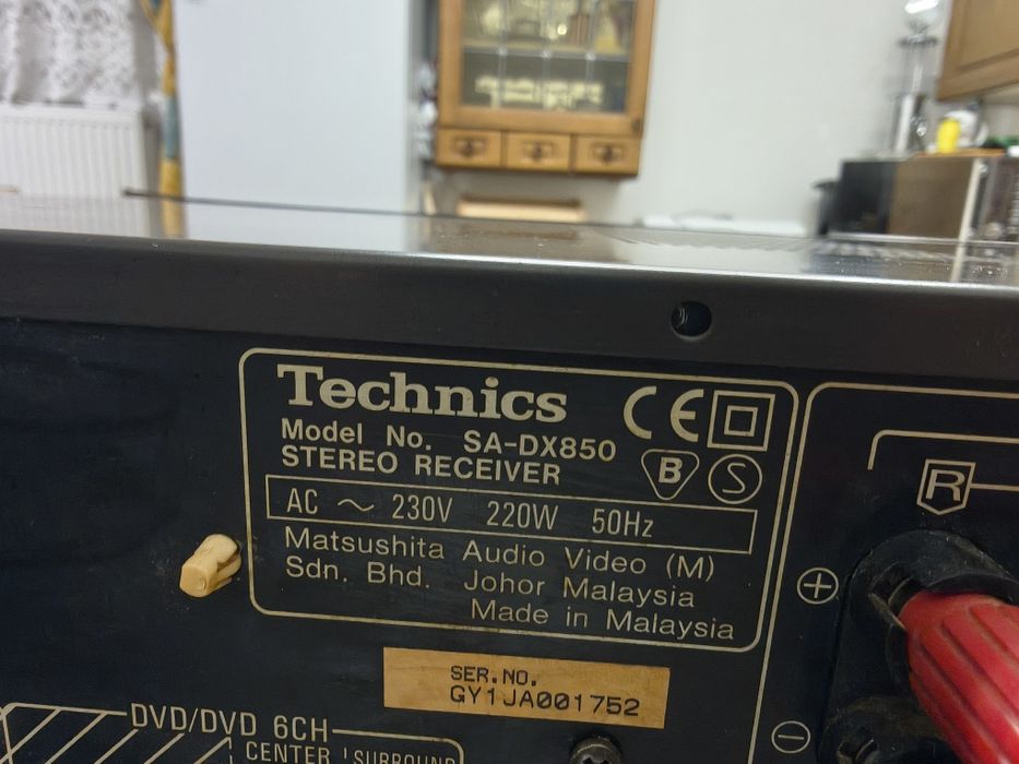 Technics SA-DX850 amplituner- plus pilot