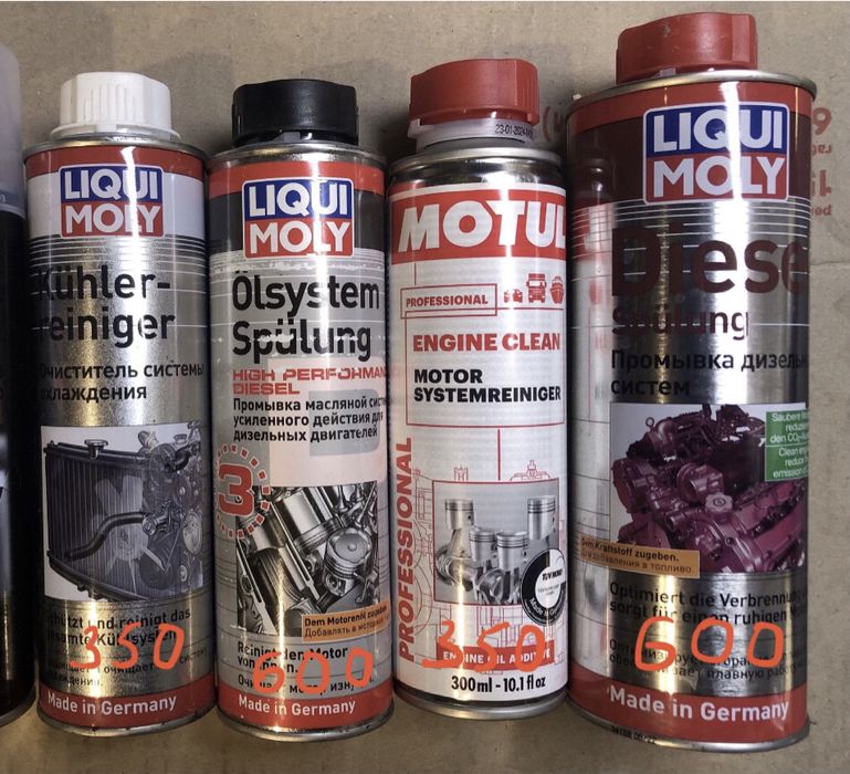 Промывка двигателя топливной